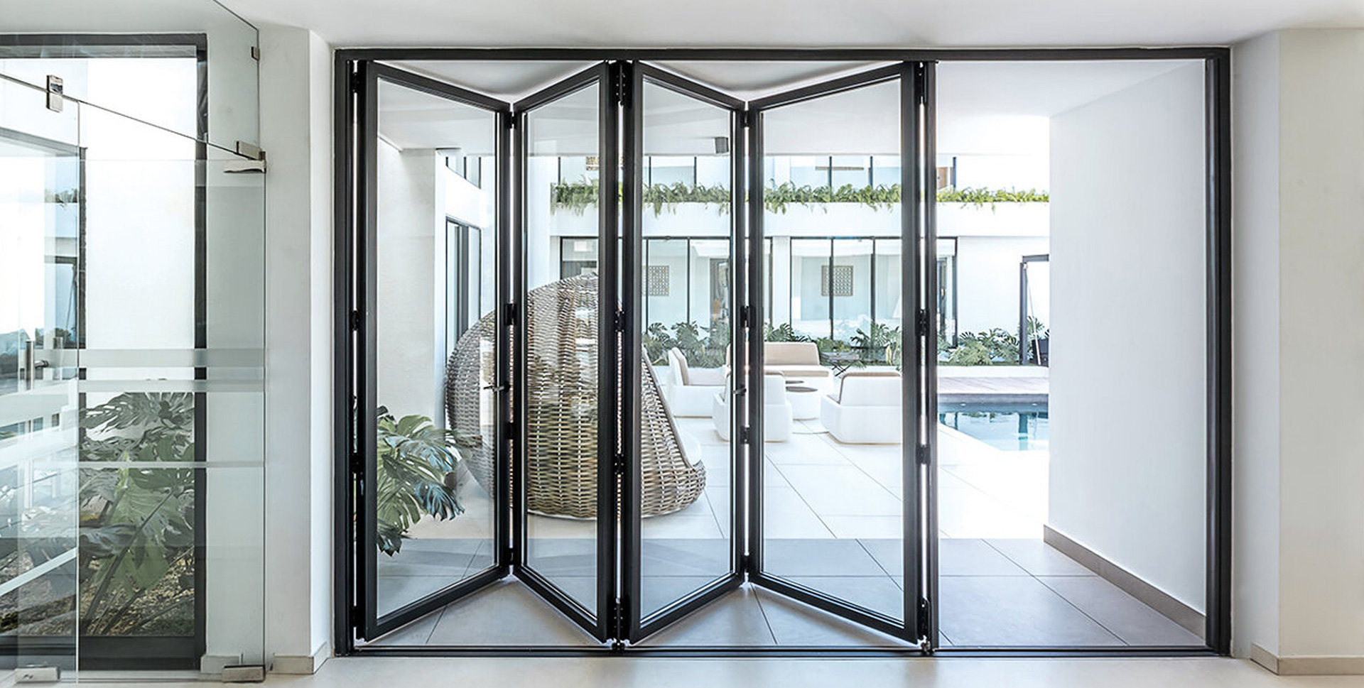 Slided Fold Door